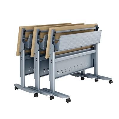 Elites Home Furniture Wholesale Woodern Training Room Desk with Wheels