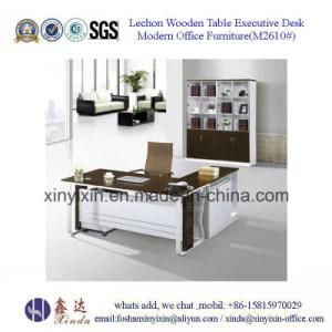 Modern Wooden Furniture Office Table with Metal Legs (M2610#)