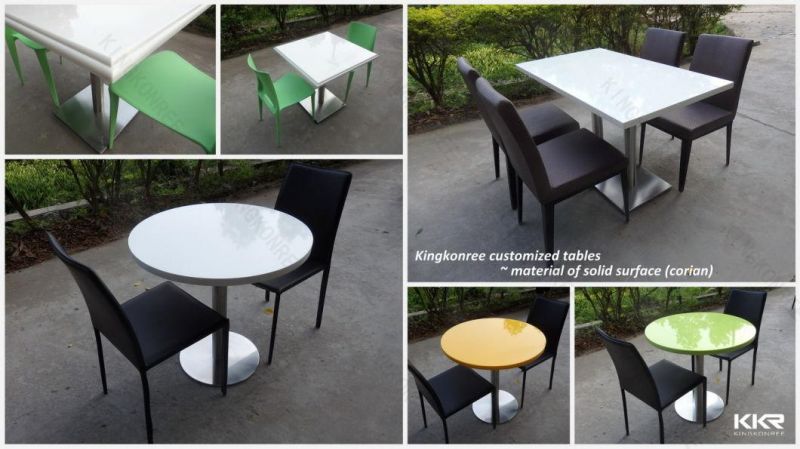 Office Furniture Modern Design Black Acrylic Executive Table