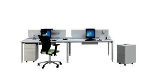 New Design Straight Shape Full Height Desk Office Workstation for Free Combination Position