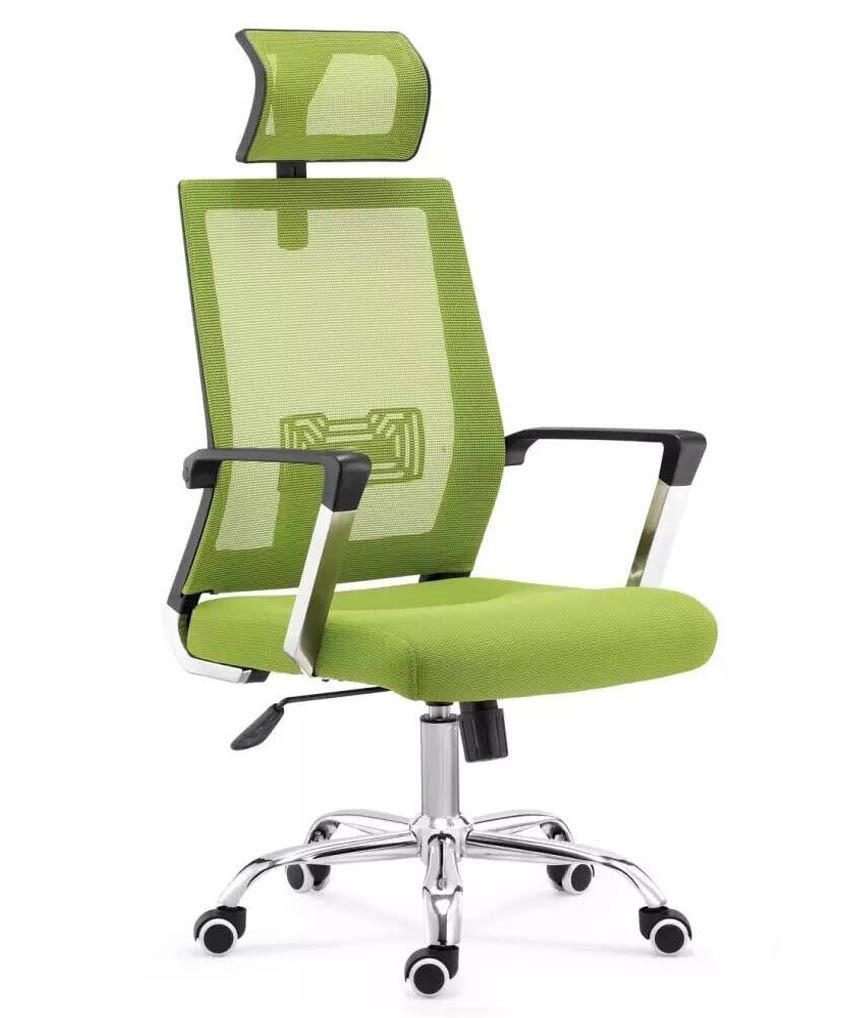 Hot Sale High Back Blue Fabric Office Task Swivel Chair (SZ-OCA2003)
