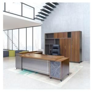 Ultra Modern Amerian Style Office Furniture Executive Table Set Luxury CEO Office Desk