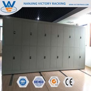 Metal Mobile Shelving System Filing Compactor for School and Government