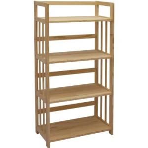4 Shelf Bookcase- Solid Unfinished Pine