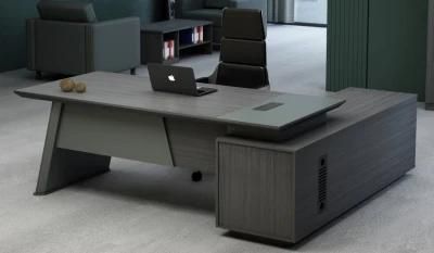 2021 New Design Modern Office Furniture MDF L Shaped Executive Office Table
