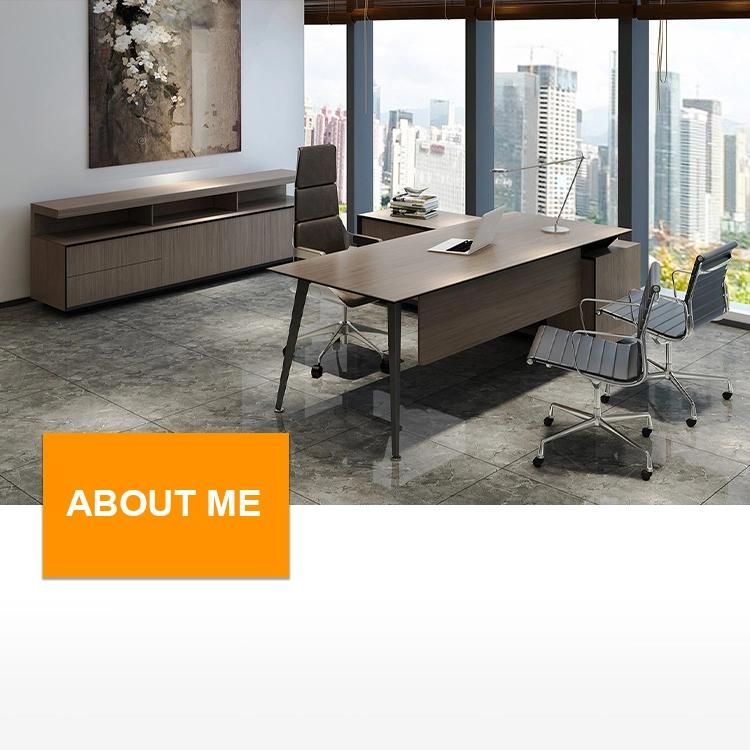 Foshan Latest Design L Shaped Modern Office Furniture Executive Desk
