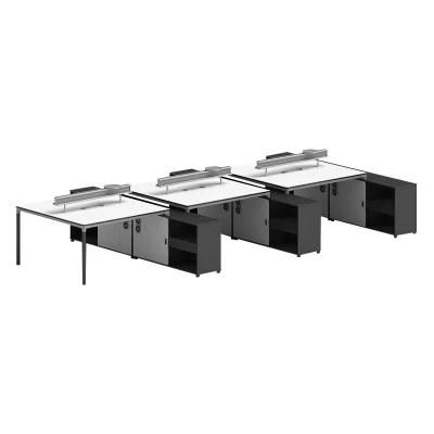 High Quality Modern Office Desk Furniture 6 Person Office Workstation