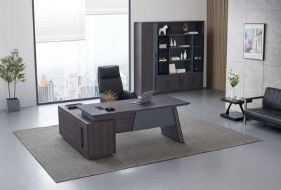 China Supplier Wholesale MDF Office Desk Design 1.6m 1.8m 2.0m Size Wooden Staff Desk with Drawer for Office