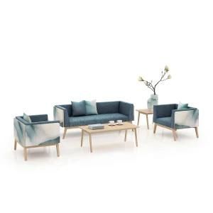 Meeting Room Modular Soft Fabric Modern Luxury Office Sofa