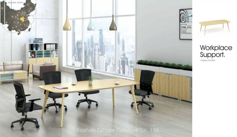 Wholesale White Oak Wooden Banquet Commercial Meeting Conference Table