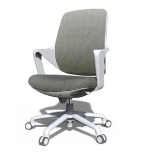 Modern White Nylon Backrest Office Furniture Chair Fabric