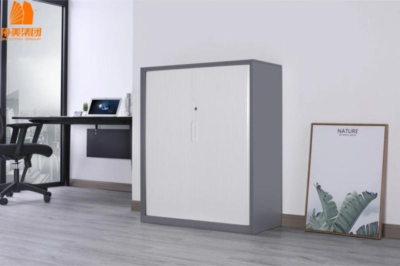 Modern Office Tambour Cabinet with Roller Shutter Door