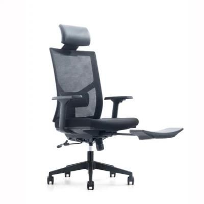 Modern Office Mesh Chair with Leg Rest Support Adjustable Gaming Chair Ergonomic Swivel Office Furniture