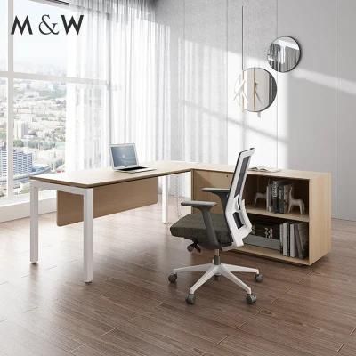 New Product Luxury Wooden Office Executive Wood Furniture Table Set Manager Desk