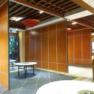 Acoustic High Sliding Folding Aluminum Movable Partition Wall Profile