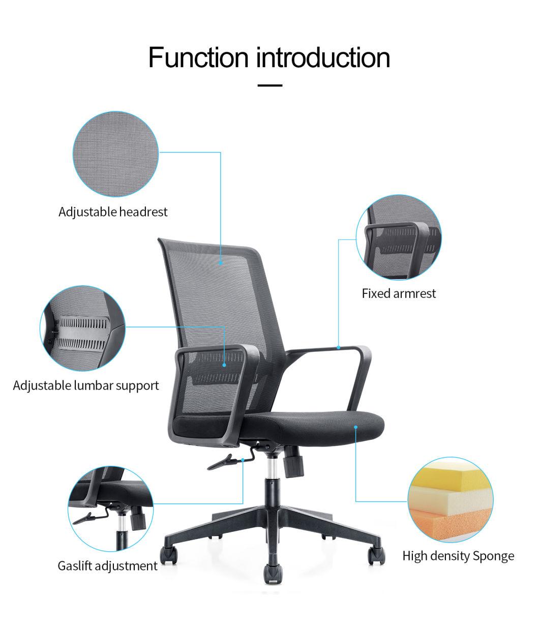 Cheap Wholesale MID-Back Mesh Staff Task Chair