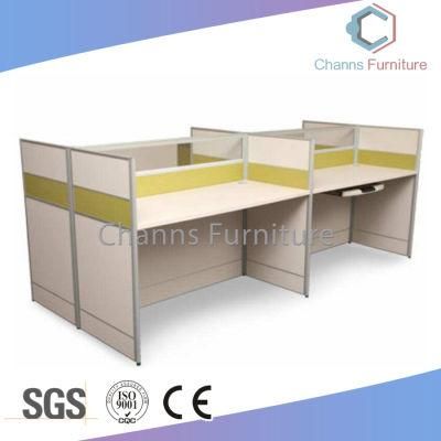 Popular Linear Office Table Wooden Workstation with Partition (CAS-W31466)