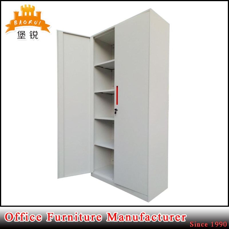 Office Modern Design 2 Swing Door Industrial Metal Storage Cabinets / Steel Filing Cupboard