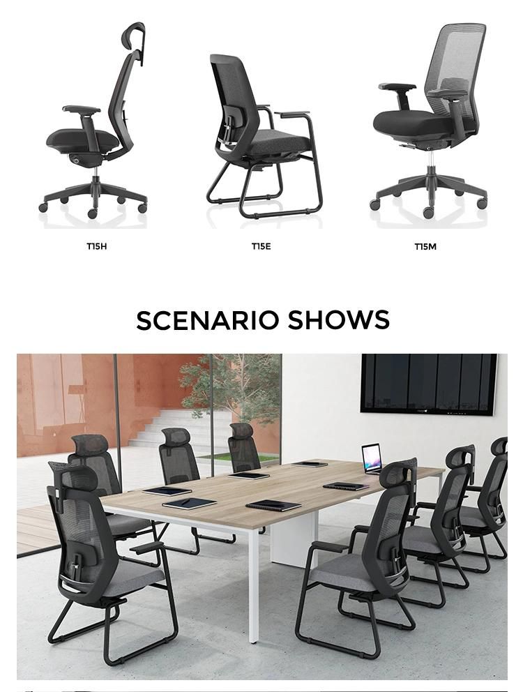 Factory Price Revolving Comfort Clerical Staff High Back Ergonomic Office Chair