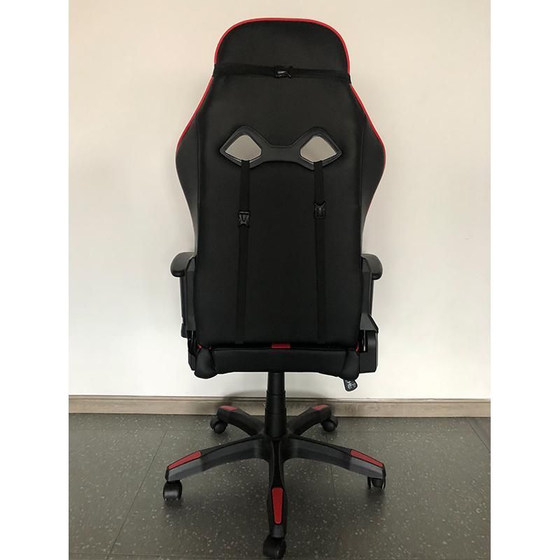 High Quality Black and Red Computer Racing Chair PU Leather Gaming Chair