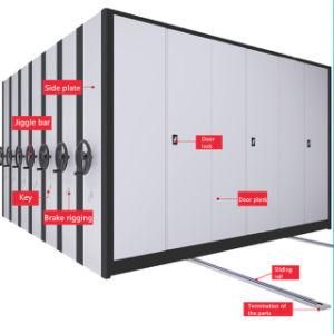 Storage Cabinets Dense Frame Metal Storage File Cabinet Manual Mobile Mass Shelves
