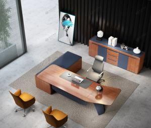 Hot Sale Modern MDF Veneer Solid Wooden Furniture Veneer Wooden Office Desk