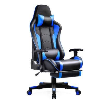 Racing Computer Custom Office Game RGB Logo LED with Footrest Parts Massage Cheap Gaming Chair
