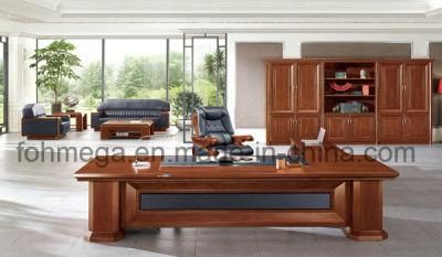Complete Set CEO Office Furniture Desk with Credenza