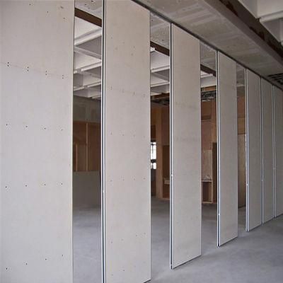 Sound Insulation Manual Folding Partition Walls for Banquet Hall Top Hung Only