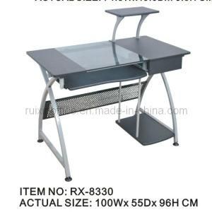 Fashionable PC Table with Fixed Computer Host Rack (RX-8330)