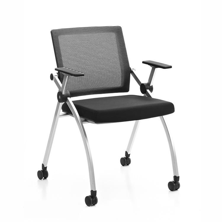 Meeting Room Mesh Folding Chair Training Chair Stackable Conference Room