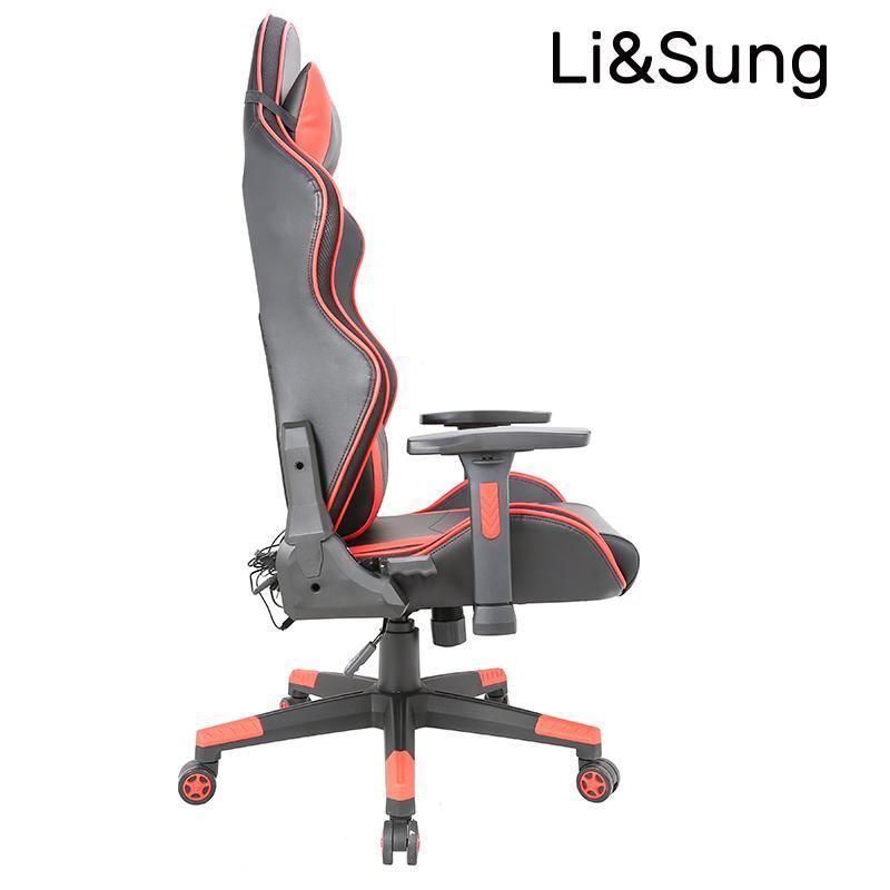 Lisung 10162 Ergonomic Swivel PU Racing Computer Gaming Chair