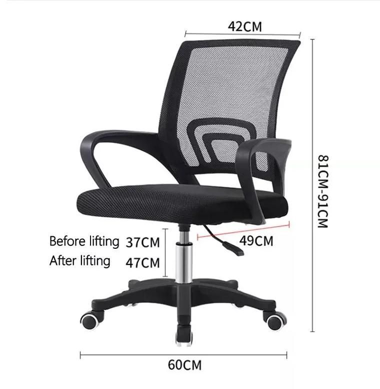 Ergonomic Cheap Swivel Revolving Chair Guest Mesh Office Lift Chair