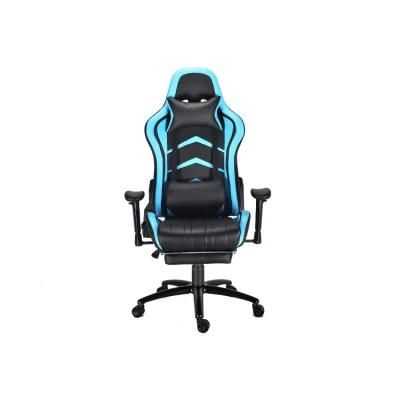 High Back Ergonomic Rotating PC Computer Game Gaming Chair with Footrest