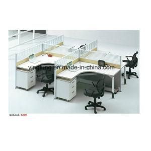 Premium Modular Combination Wooden Office Workstation Desk Yf-G1301
