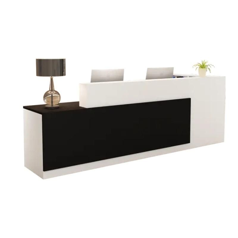 Hl-030 2021 Top Quality Mix Color Salon Reception Table Consult Table for Sale Cashier Desk Check-out Counter Checkstand