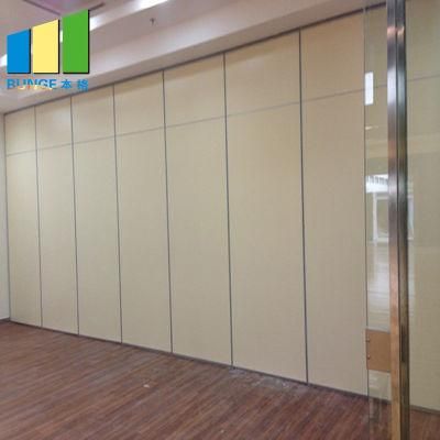Office Meeting Room Sliding Accordion Sound Proof Operable Movable Partitions