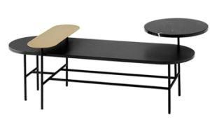 Metal Oblong Coffice Table of Modern Design