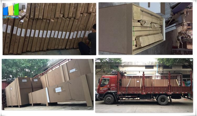 Sliding Aluminium Track Restaurant Movable Sound Proof Partition Wall