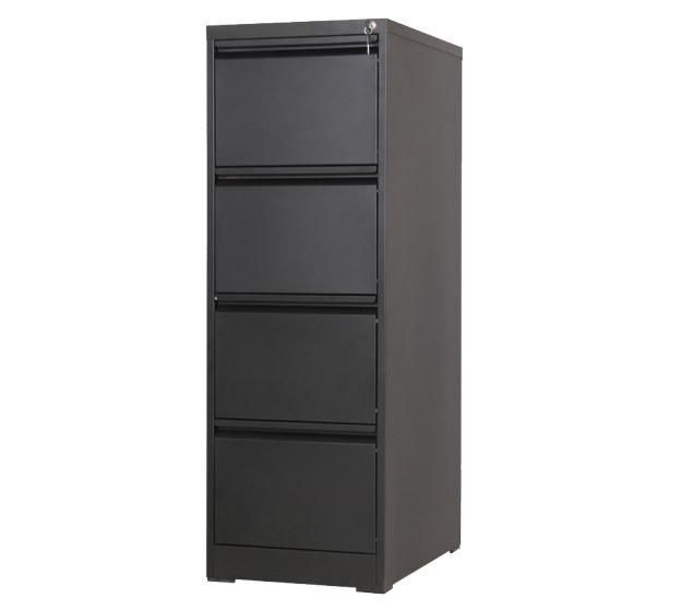 Metal Office Furniture 4 Drawer Storage Vertical Filing Cabinet