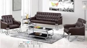 Modern Popular Combination PU Metal Home Office Sofa
