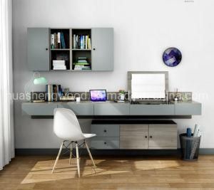 Customized Panel Furniture Wall Mounted Computer Desk and Dresser