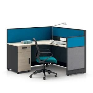Luxury Office Furniture Private Office 4 People Linear Workstation