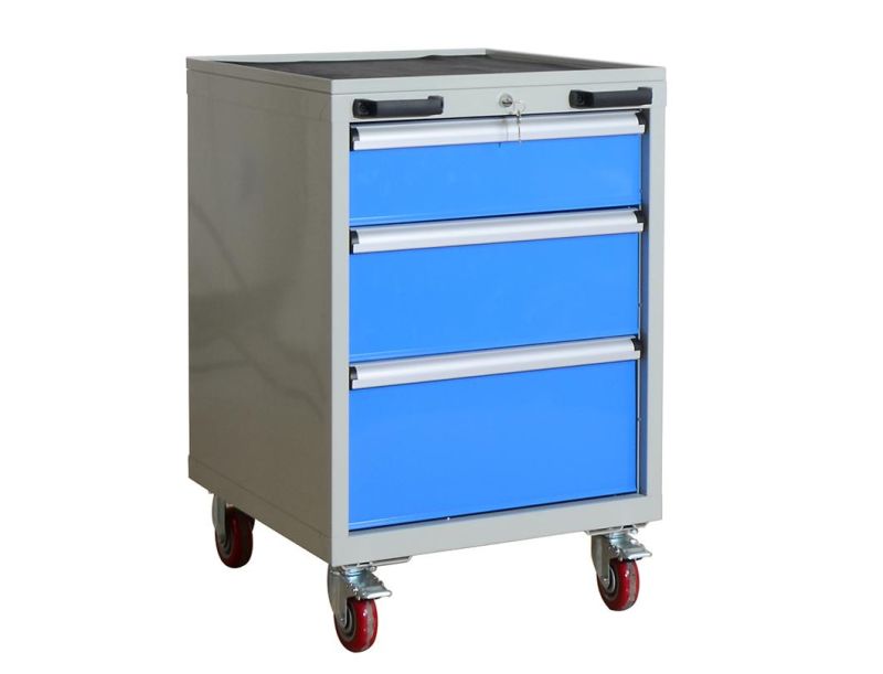 4 Drawers Metal Tool Cabinet with Lock