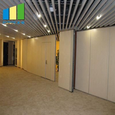 Soundproof Restaurant Movable Partition Walls with Wheels System