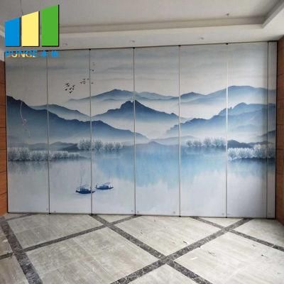 Restaurant Mobile Wooden Soundproof Folding Partition Wall Malaysia