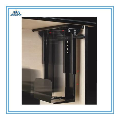 Under Desk Adjustable CPU Holder Office Furniture Accessories, CPU Stand