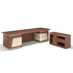 fashion Design Luxury Executive Cherry Wood Luxury Office Table Design