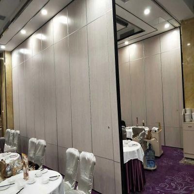 Aluminum Lightweight Acoustic Sliding Folding Restaurant Partition Walls