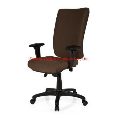 High Density Foam Fabric Upholstery Back and Seat Nylon Base Three Lever Heavy Duty Mechanism Color Different Swival Chair